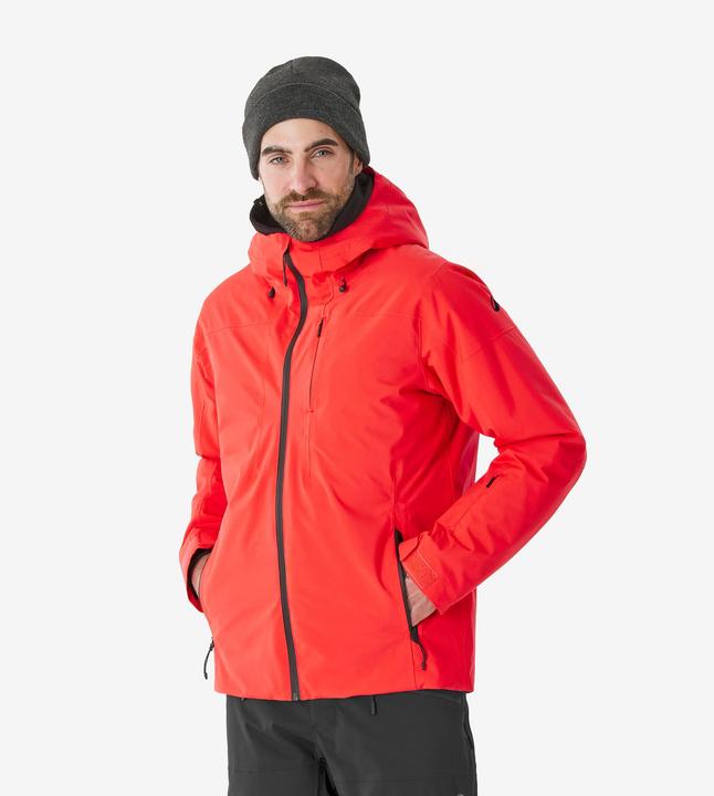 Produktbild Wedze Skijacke Snowboardjacke Herren warm wasserdicht - JKT 500 rot (L)