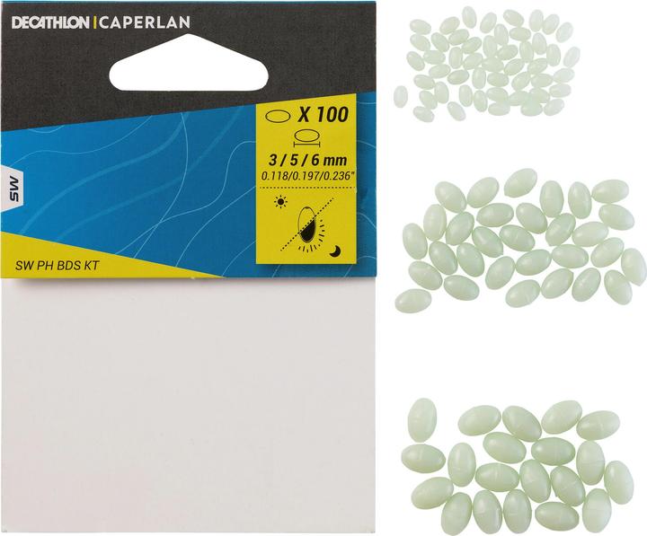 Immagine prodotto Caperlan Perla fosforescente in confezione da 100 pezzi