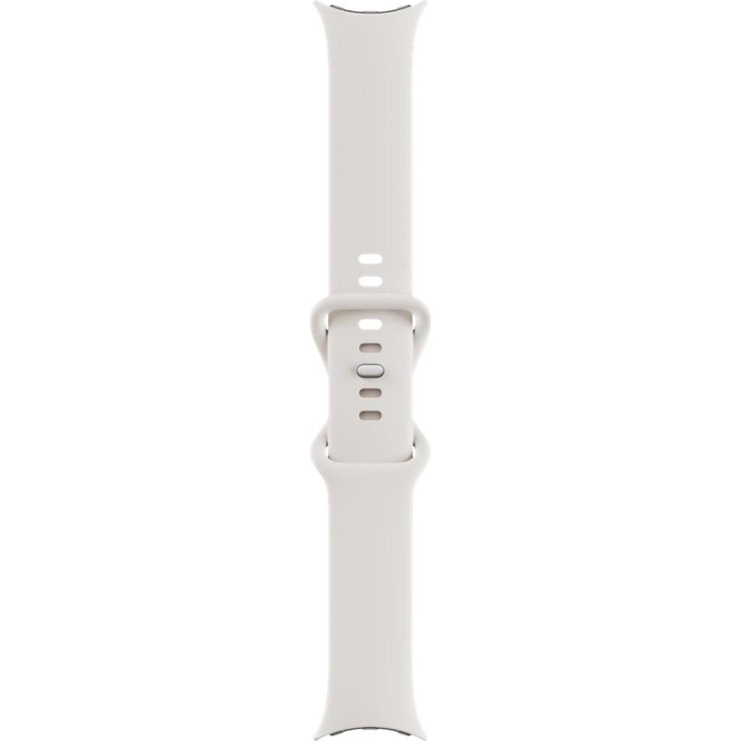 Google Aktives Armband für Pixel Watch Grösse S L (Edelstahl), Uhrenarmband, Grau