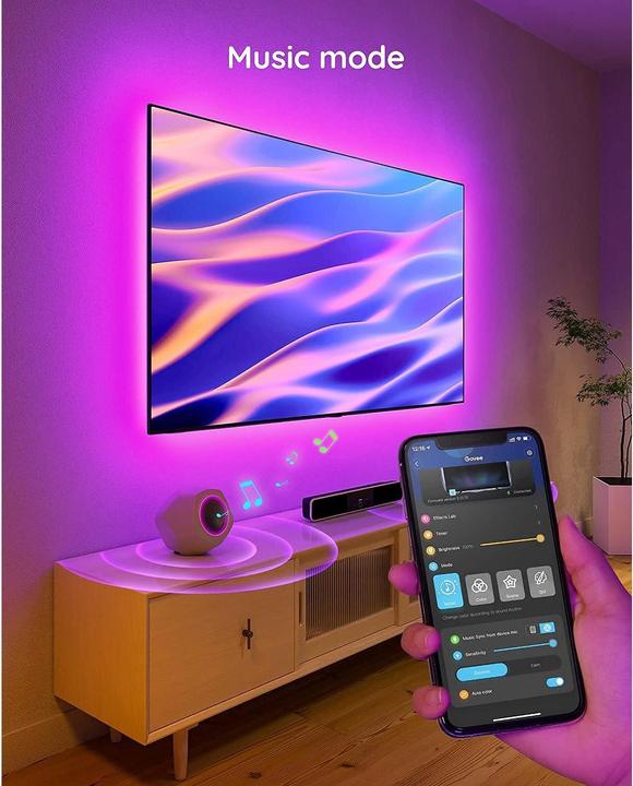 Actual product image Govee TV LED (RGB, 100 cm, Indoor)