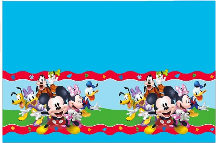 GoDan Plastic tafelkleed Mickey Rock The House 120x180cm (180 x 120 cm)