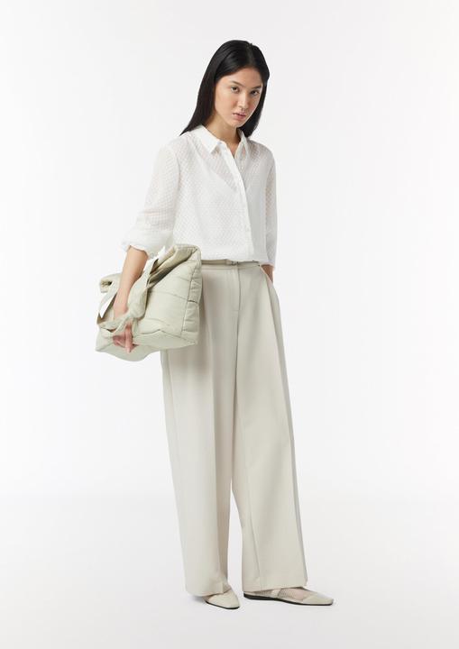 Immagine prodotto Comma Bluse Semitransparente Hemdbluse aus Jacquard (36)