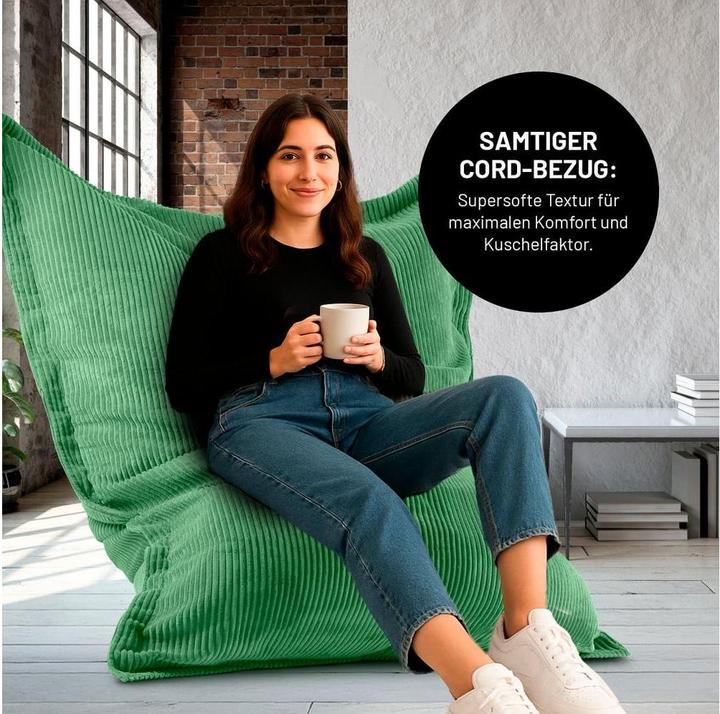 Produktbild Lumaland Sitzsack + Cordhülle