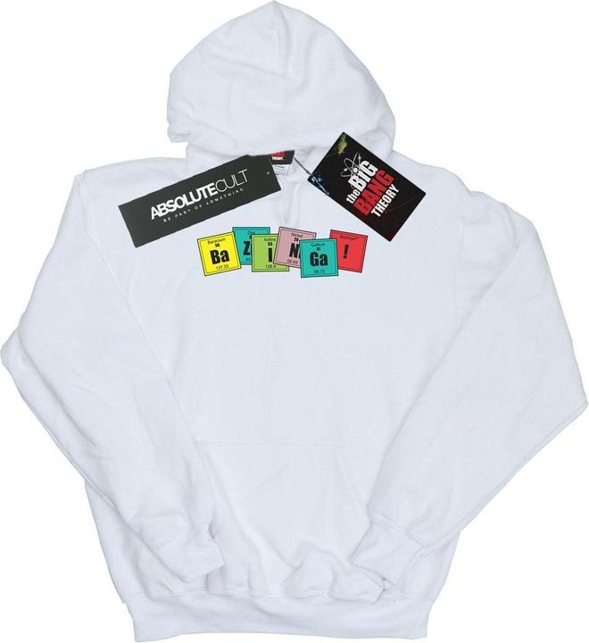 Immagine prodotto Dam Felpa con cappuccio Bazinga Elements Uomo (3XL)