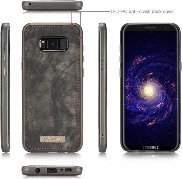 Immagine prodotto Caseme Portafoglio in pelle con copertina in plastica (Samsung Galaxy S8+)