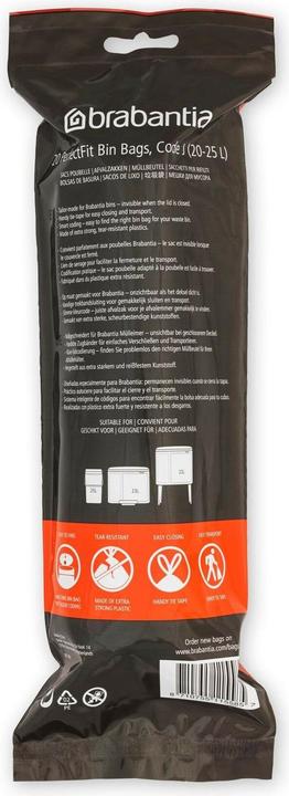 Produktbild Brabantia PerfectFit Kehrichtsack (10x, 23 l)