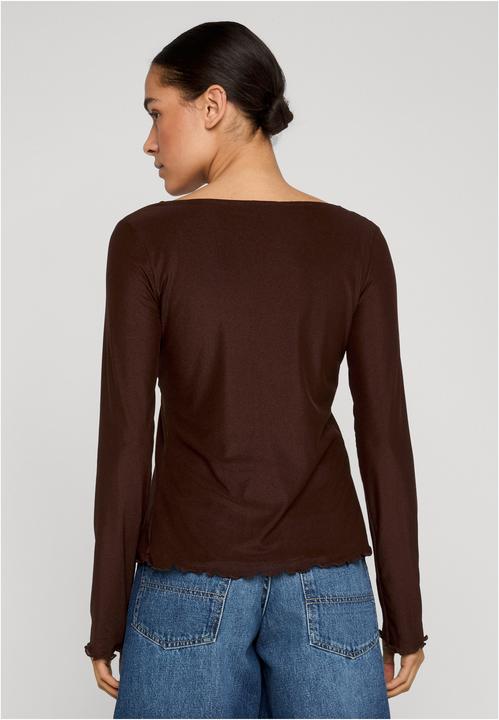 Produktbild Urban Classics Ladies Mesh Cardigan brown S (S)