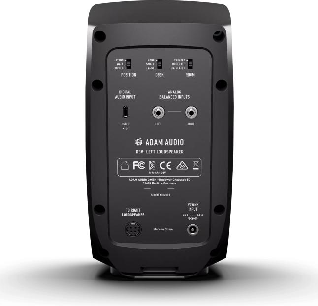 Image du produit Adam Audio D3V (Actif, 1 pièce)