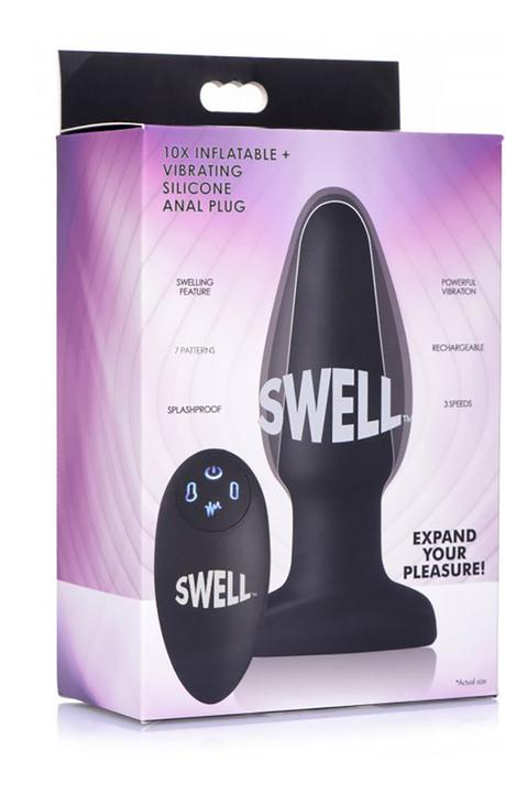 Produktbild Shots 10X Inflatable + Vibrating Silicone Anal Plug