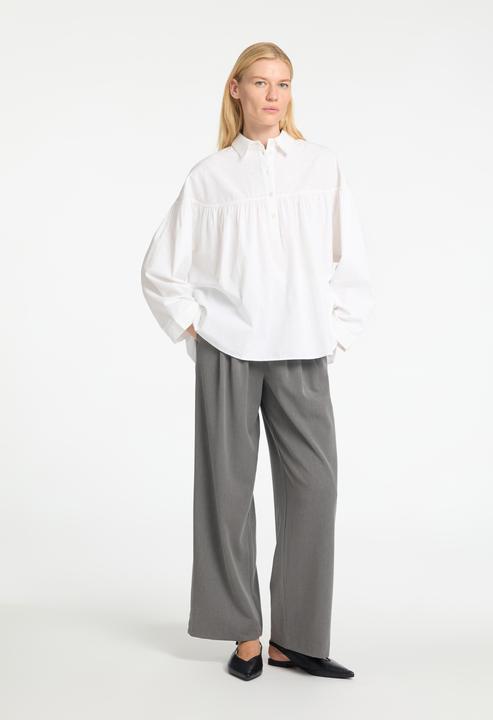 Produktbild Selected Femme 100% Baumwoll Langarmbluse (44)