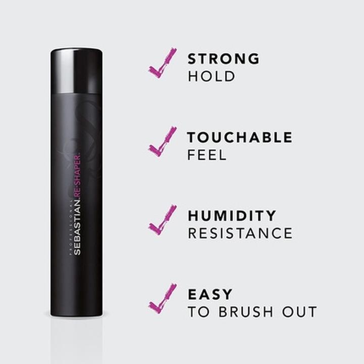 Produktbild Sebastian Professional Re-Shaper Hairspray Strong Hold 400ml (400 ml)