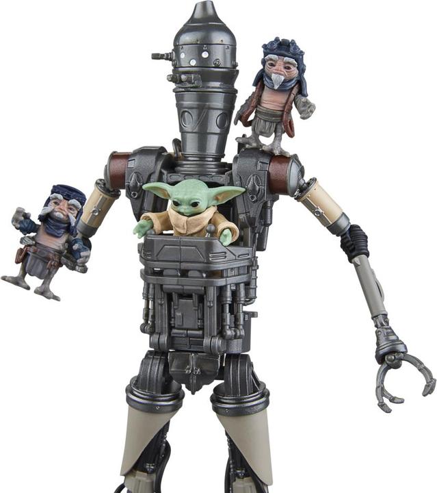 Hasbro Star Wars: The Mandalorian Black Series Actionfiguren 2er-Pack IG-12 & Grogu 15 cm