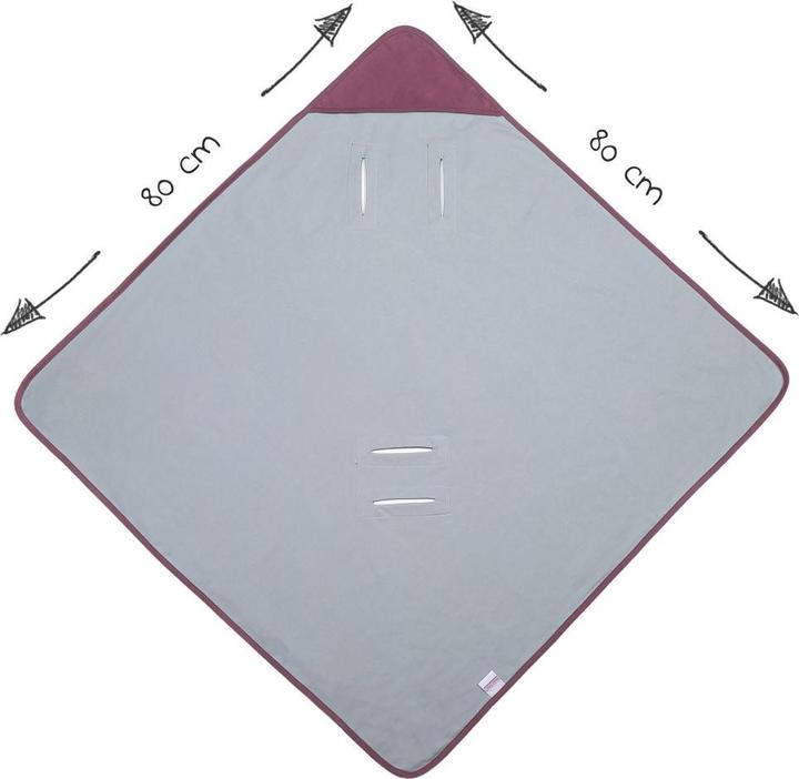 Produktbild Makian Fusssäcke für Babyschalen & Babywannen Einschlagdecke leichte Jerseydecke - für Babyschale