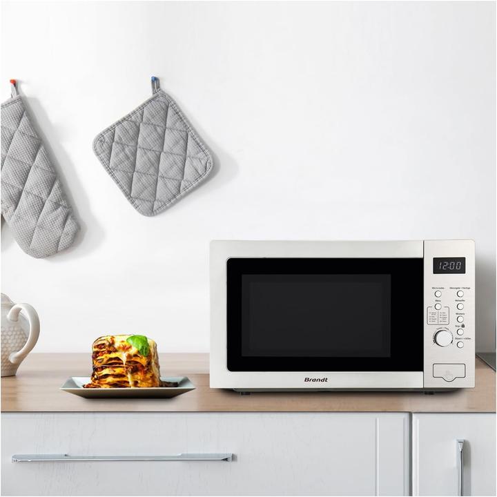 Image du produit Brandt Décongélation rapide, 8 programmes automatiques, minuterie 60 minutes (25 l)