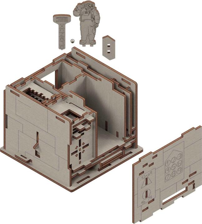 Produktbild Escape Welt Space Box - Rätselbox Bausatz (Deutsch)