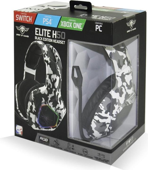 Immagine prodotto Spirit Of Gamer Elite H50 Artic (Cablato)