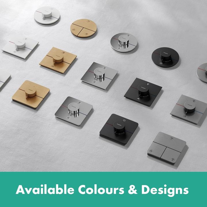 Produktbild hansgrohe HG Thermostat ShowerSelect Comfort S UP, Fertigset 2 Verbraucher verchromt