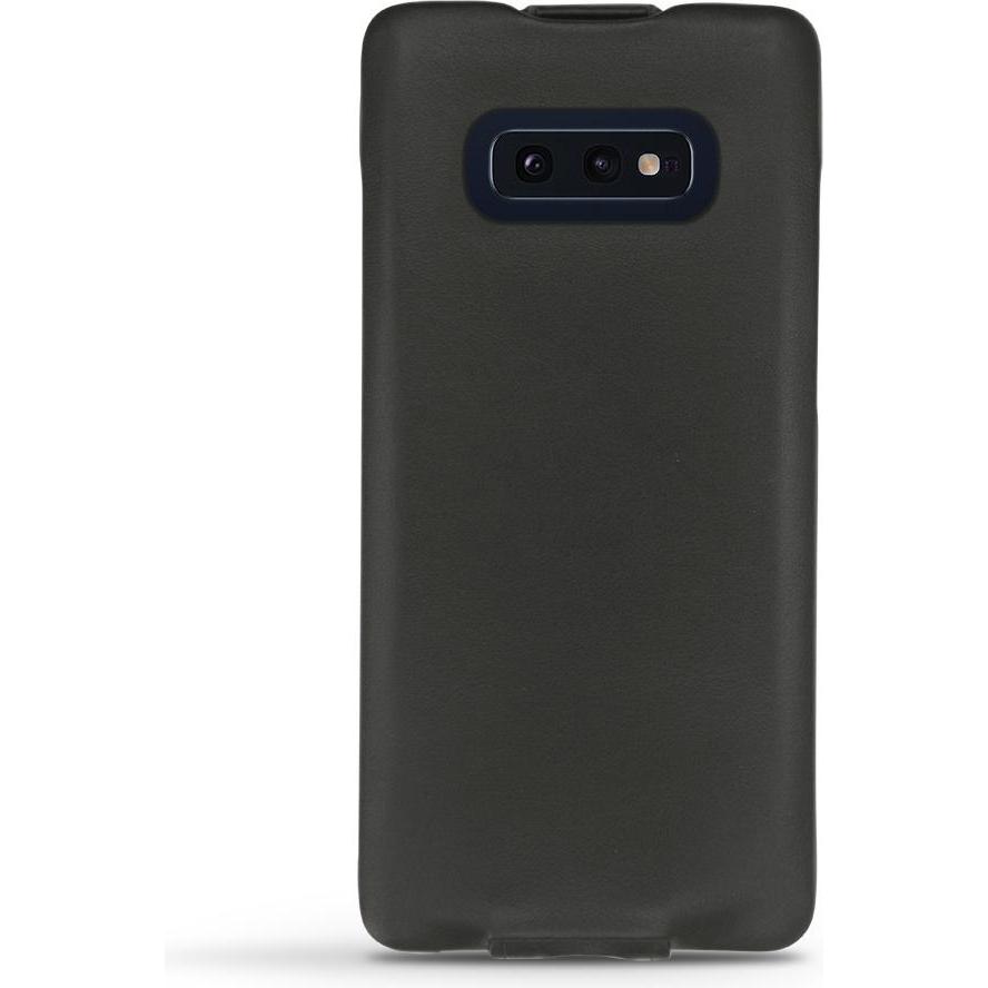 Thumbnail - Noreve Lederschutzhülle vertikal (Samsung Galaxy S10e), Smartphone Hülle, Grau