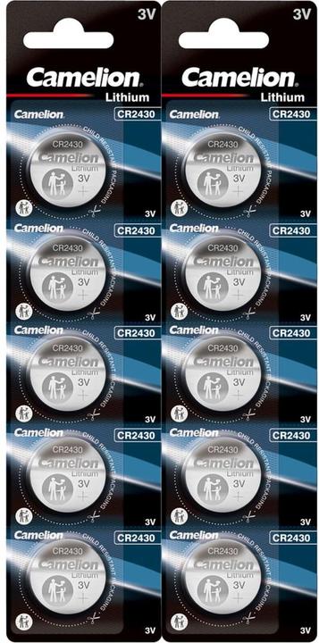 Produktbild Camelion CR2430 Lithium - 10 Batterien (10 Stk., CR2430, 270 mAh)