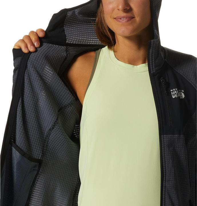 Produktbild Mountain Hardwear W Polartec Power Grid Full Zip Hoody (L)