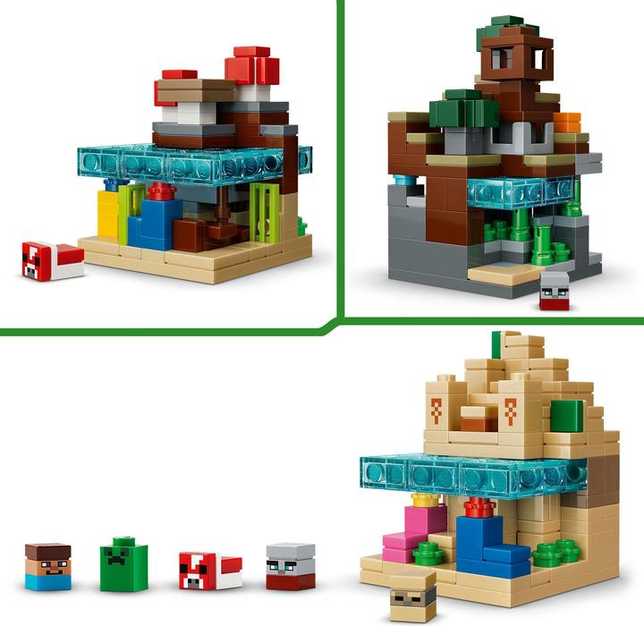 Produktbild LEGO 21589 Mini-Biome (21589, LEGO Minecraft)