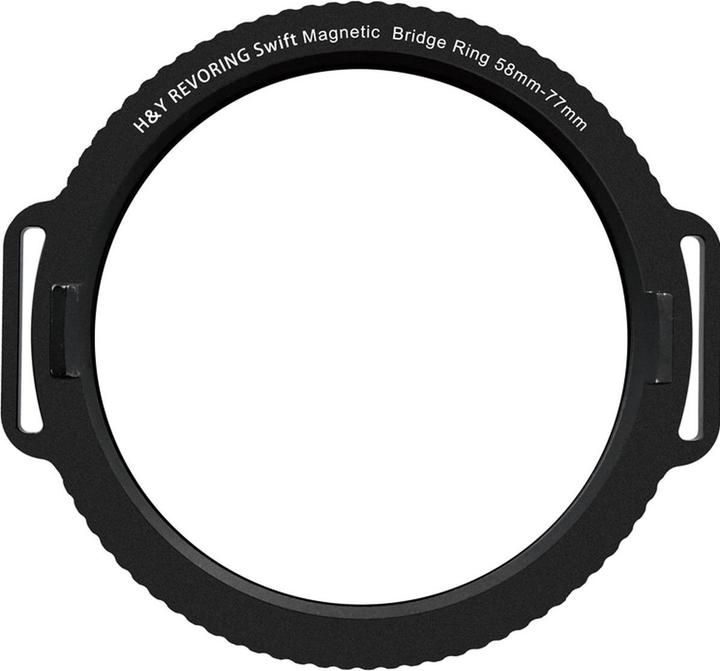 H&Y Swift Magnetic Bridge Ring for REVORING (58-77mm) (Objektivfilter Adapter, 77 mm)