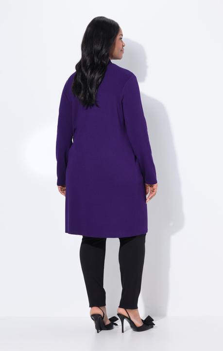 Produktbild Ulla Popken Strickjacke, lange, offene Form, weicher Feinstrick (50, 52)