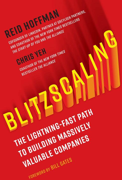 Produktbild Blitzscaling (Englisch, Bill Gates, Chris Yeh, Reid Hoffman, 2018)