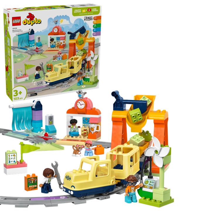 Produktbild LEGO Grosse interaktive Eisenbahn (10428)