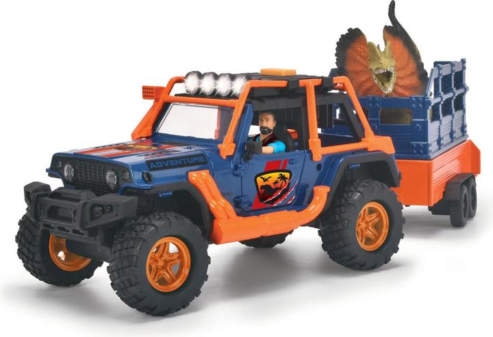 Immagine prodotto Dickie Set gioco Dino Jeep con rimorchio