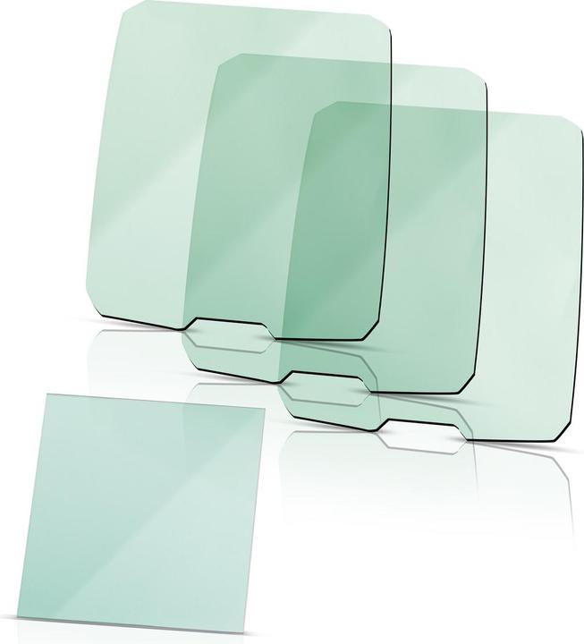 Immagine prodotto Stahlwerk Set di 4 lenti di ricambio per caschi da saldatura ST 990 XTC XB XW (Cuscinetti di ricambio per le protezioni acustiche)