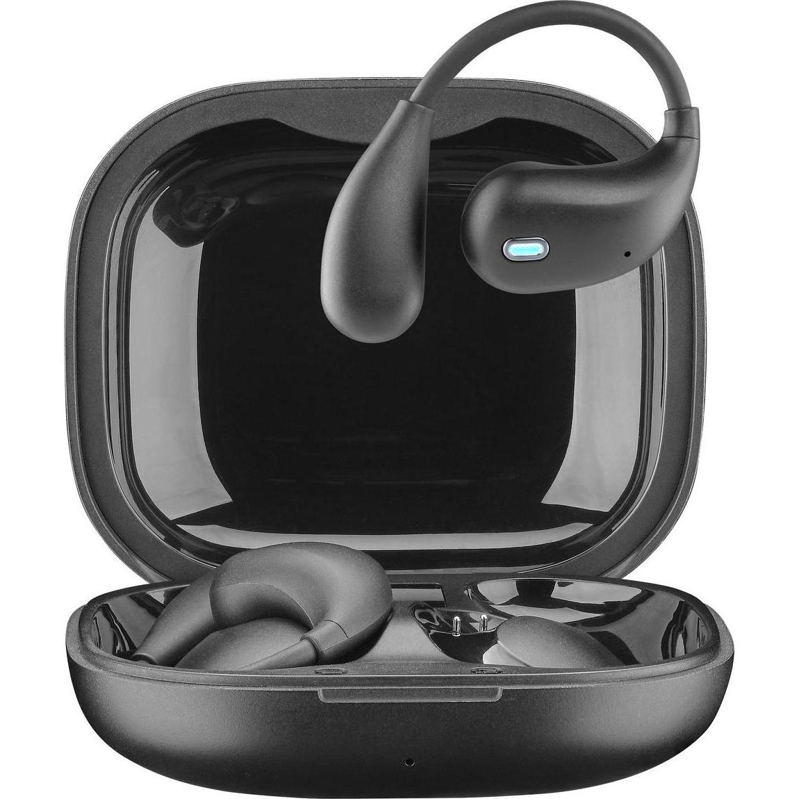 Cellularline NEBIT sw TWS Kopfhörer mit Übersetzungsfunktion* (App erforderlich) (Senza fili), Cuffie, Nero