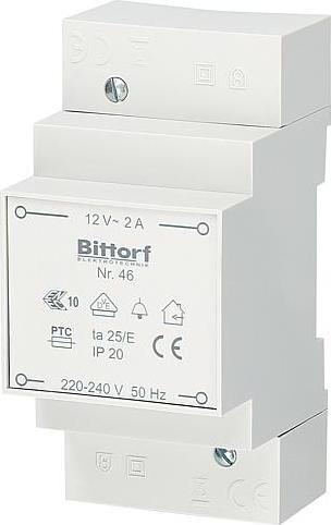 Produktbild Friedland EE E3539N Klingeltrafo VDE 12V 2A grau