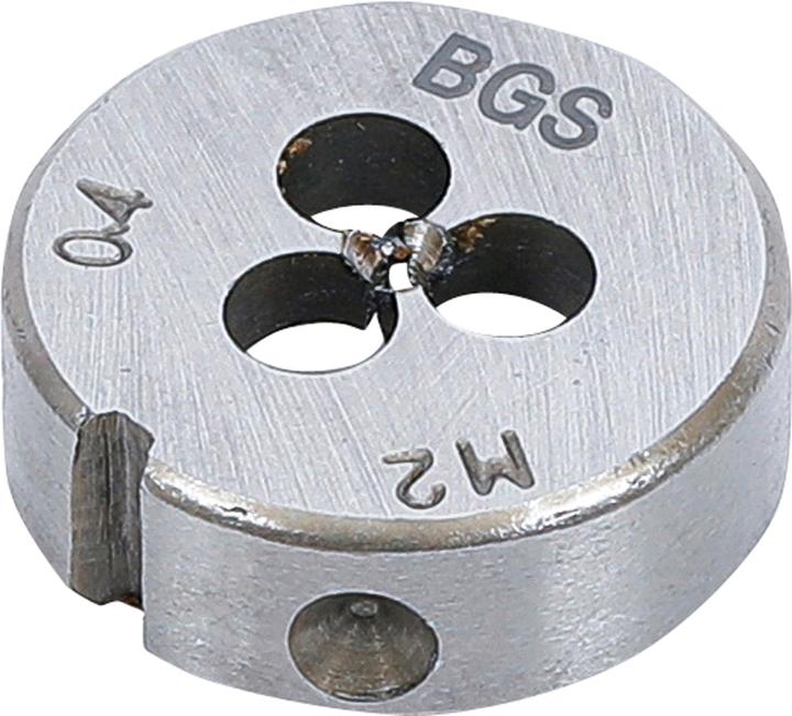 BGS Gewindeschneideisen M2 x 0,4 x 25 mm