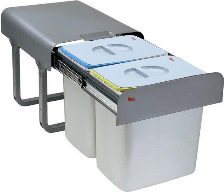 Produktbild Teka ECO EASY 45 30 l 2 Korb/Körbe Galvanisiertes Stahl Grau
