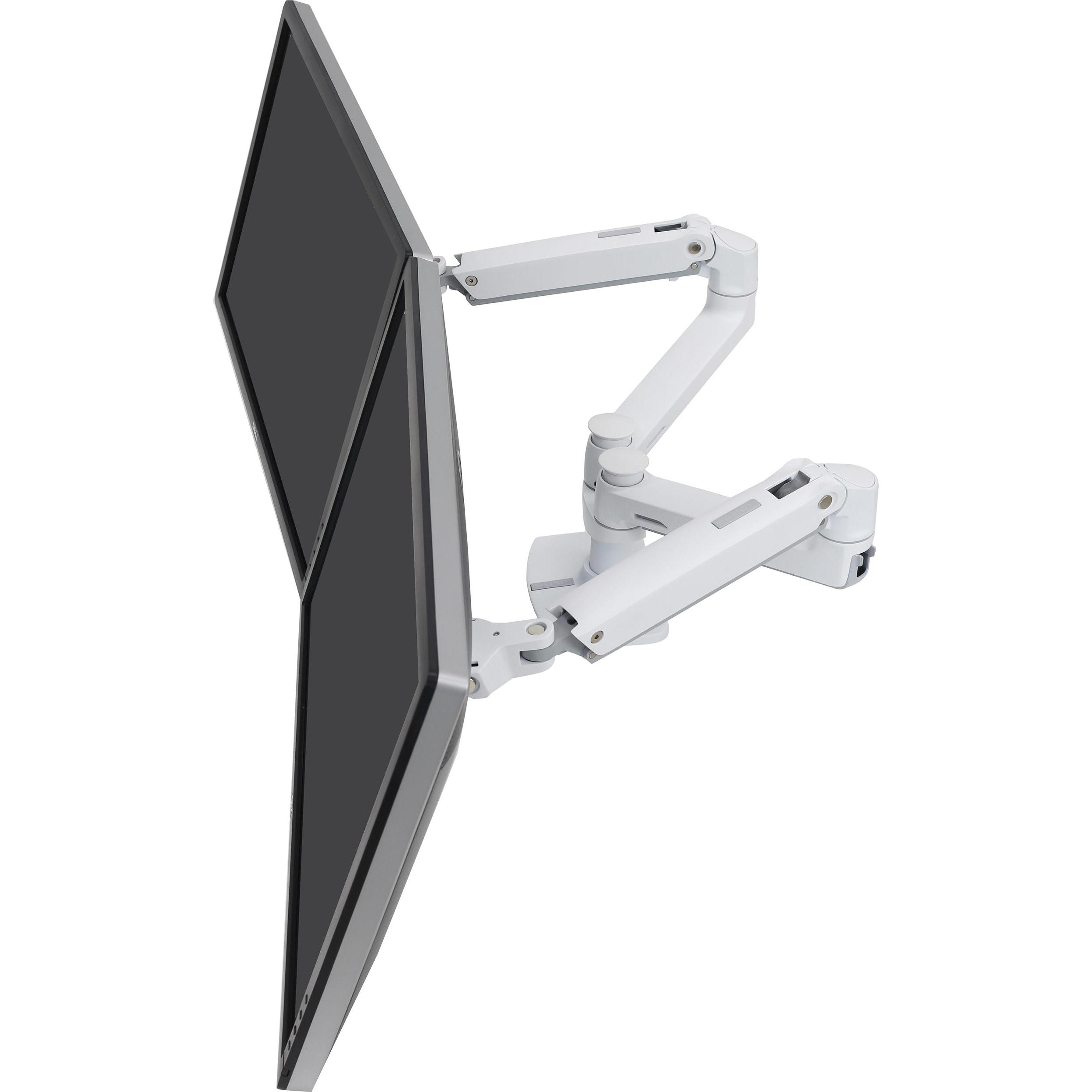 Thumbnail - Ergotron LX Monitor Arm mit patentierter CF-Technologie (Tisch, 27"), Monitor Halterung, Weiss