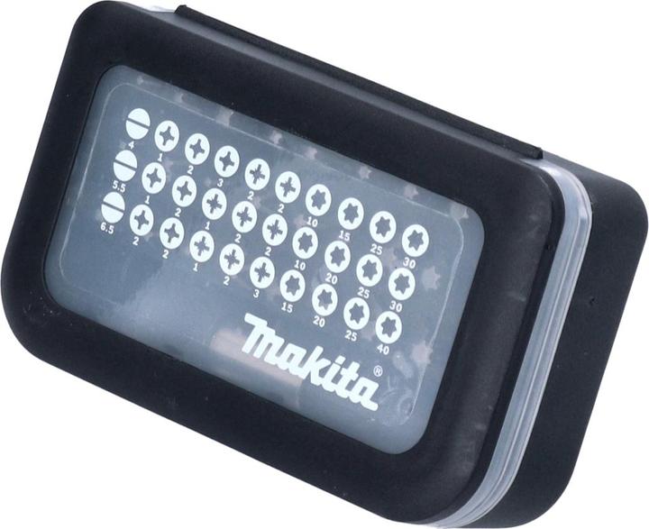 Produktbild Makita Bit Set 31 tlg. 1/4" Torx / Phillips / Schlitz / Pozidriv ( D-30667 ) (Innensechsrund TX, Kreuz Phillips PH, Kreuz Pozidriv PZ, Schraubschlitz)