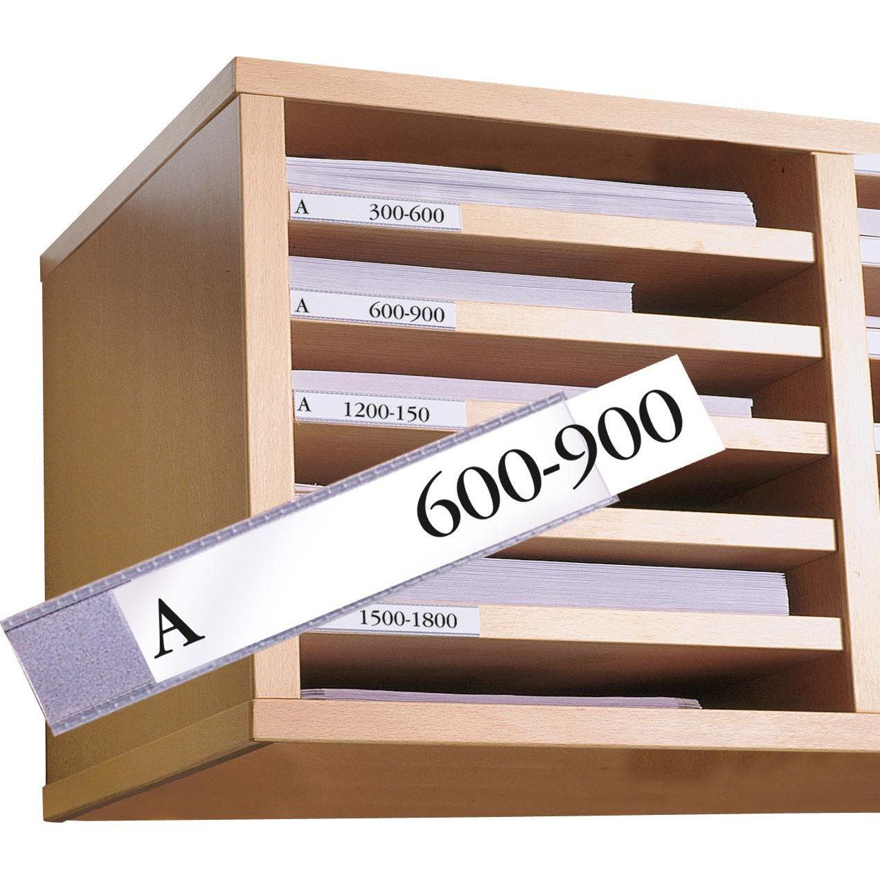 Thumbnail - 3L, Dokumentenablage, PUT-INDEX - Beschriftungs-Schilder (40 x 150 mm)