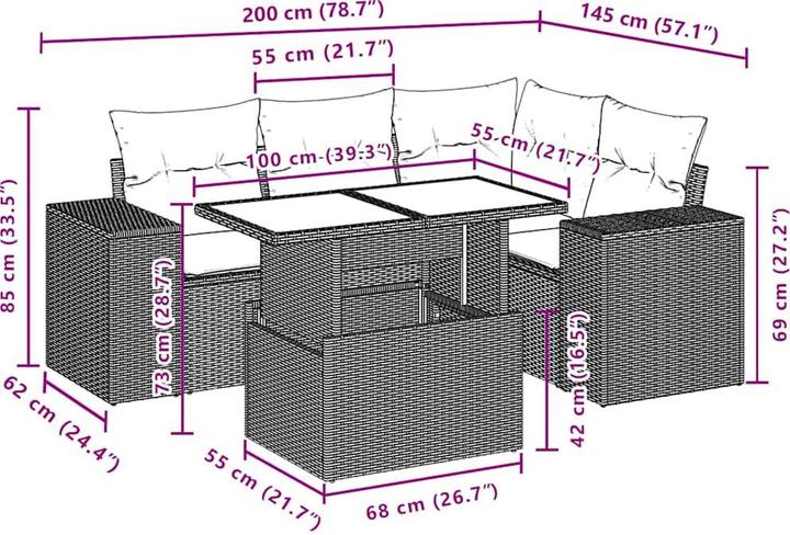 Produktbild vidaXL Giselle
