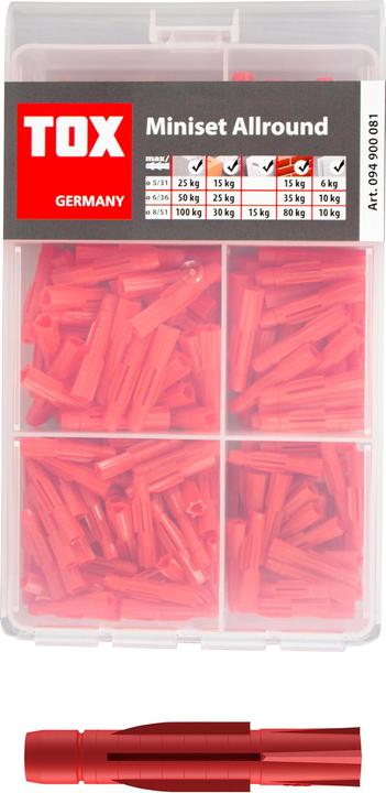 Produktbild Tox Miniset Allround (240 Stk.)
