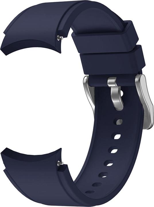 Produktbild König Design Sport Ersatz Armband für Samsung Galaxy Watch 4 Classic 46 mm Silikon Band Loop (Silikon)