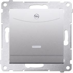 Kontakt DWH1.01/43, Taster + Schalter, Silber