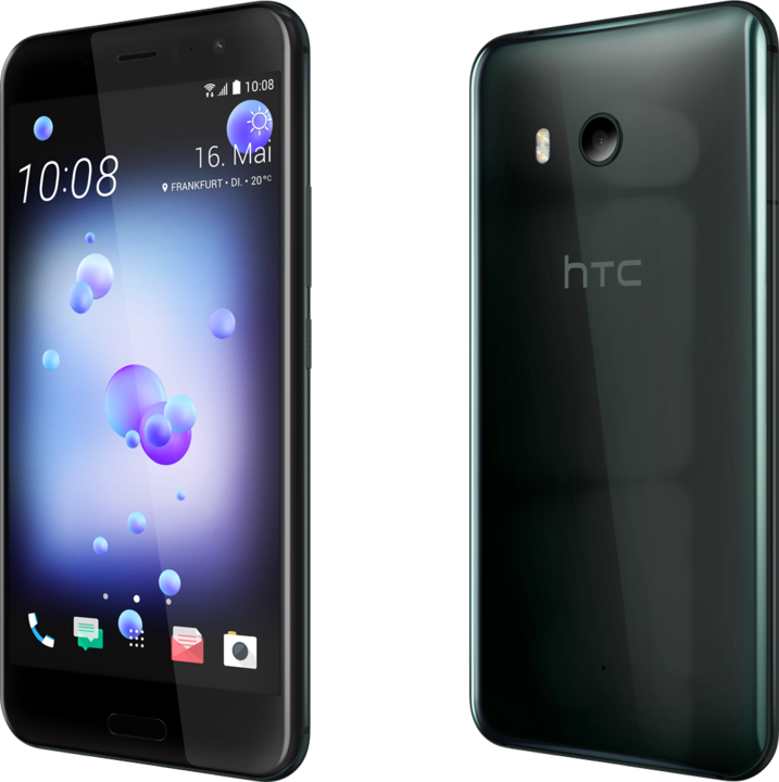 Produktbild HTC U11 (128 GB, Brilliant Black, 5.50", Hybrid Dual SIM, 12.20 Mpx, 4G)