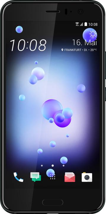 Produktbild HTC U11 (128 GB, Brilliant Black, 5.50", Hybrid Dual SIM, 12.20 Mpx, 4G)