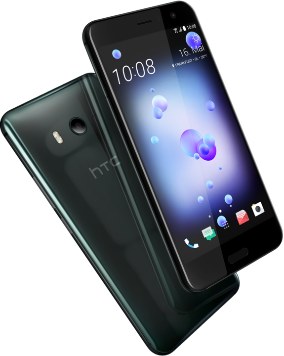 Produktbild HTC U11 (128 GB, Brilliant Black, 5.50", Hybrid Dual SIM, 12.20 Mpx, 4G)