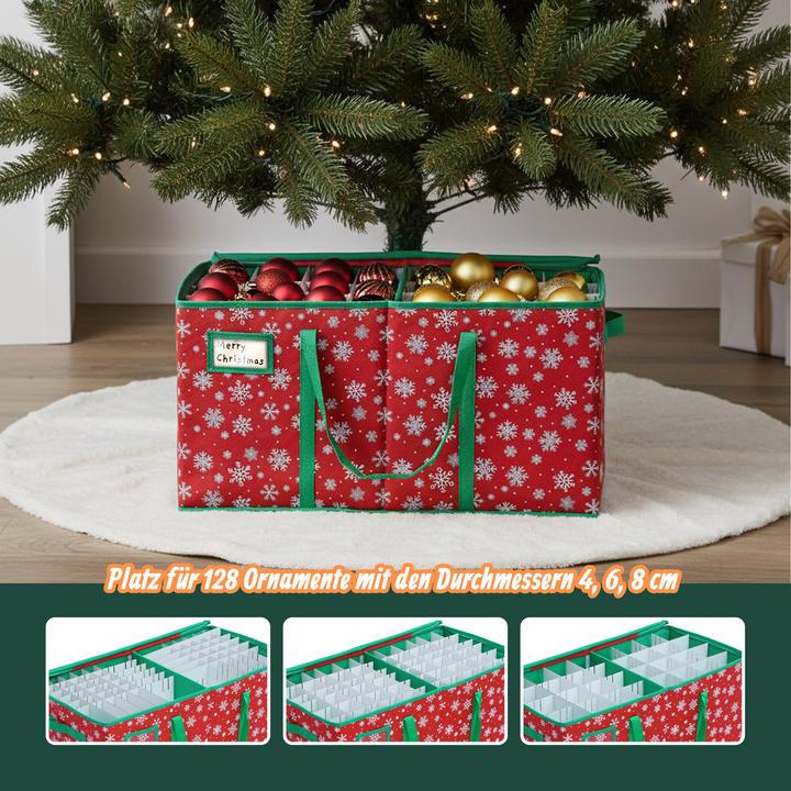 Actual product image Relaxdays Weihnachtskugel-Aufbewahrungsbox (66 cm, 1x)