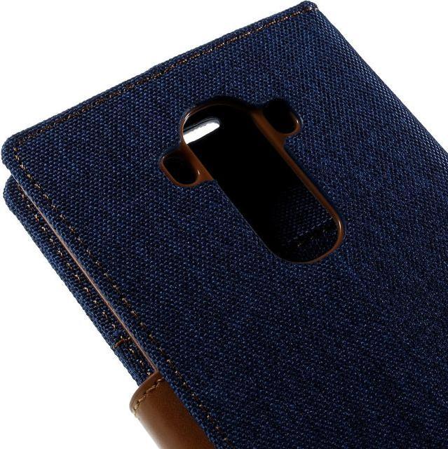 Actual product image Goospery Canvas Diary Series (LG G4)