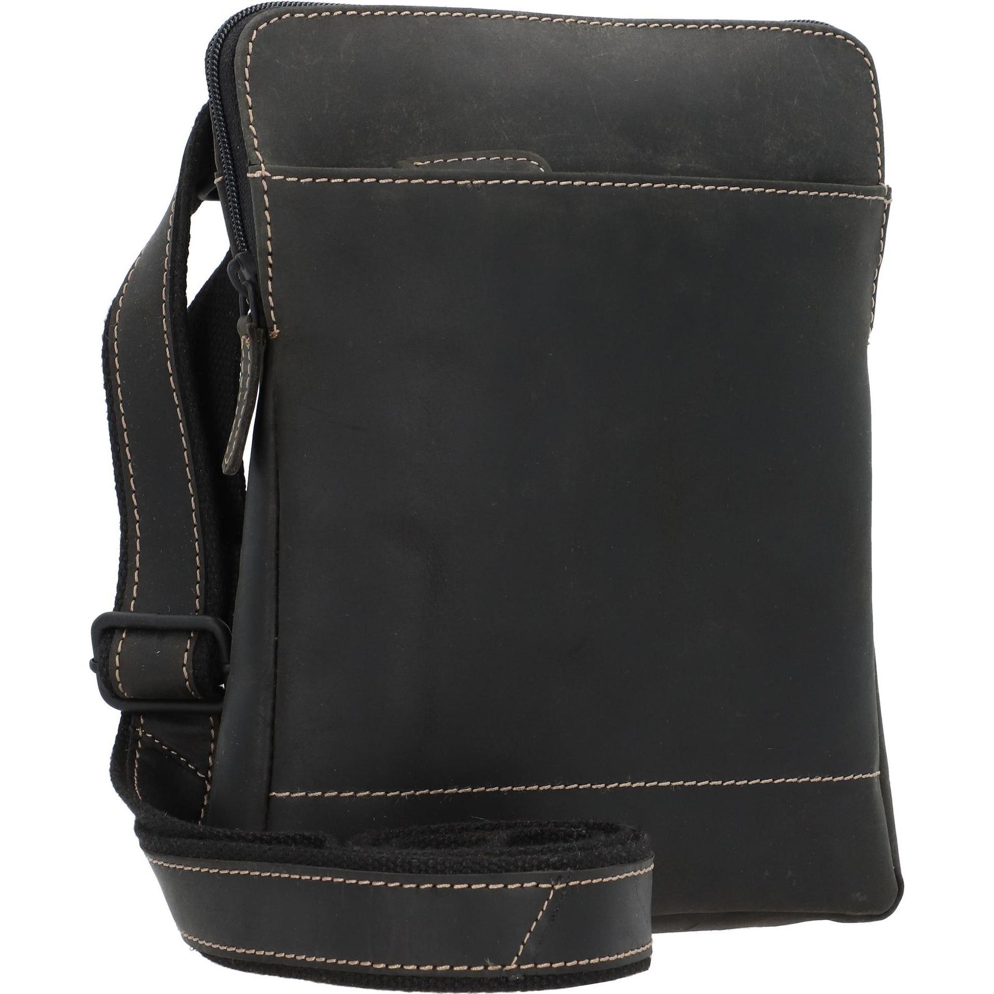 Thumbnail - Jack kinsky, Handtasche, Baltimore 24 Umhängetasche Leder 19 cm, Grau