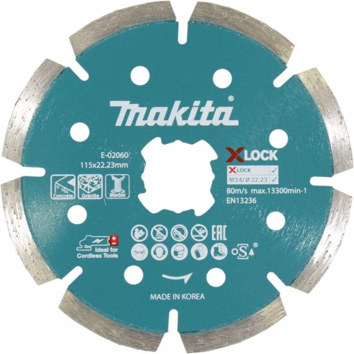 Produktbild Makita Diamantscheibe 115mm X-Lock Beton