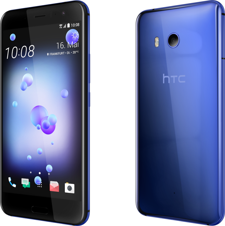 HTC U11 (128 GB, Sapphire Blue, 5.50", Hybrid Dual SIM, 12.20 Mpx, 4G)